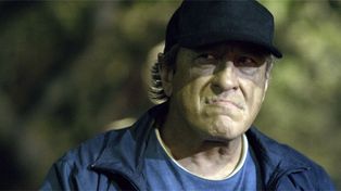 Daniel Aráoz, en su rol. El actor cordobés interpreta al violador serial del filme “La noche más larga”.