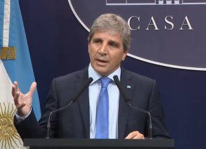 Luis Caputo salió a decir que la macroeconomía está sólida