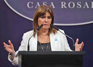 Patricia Bullrich defendió la participación de las Fuerzas Armadas en la lucha contra el narcotráfico