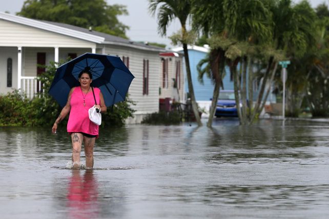 En Florida ya hay inundaciones.&nbsp;