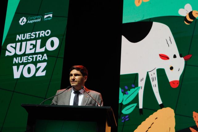 El gobernador de Santa Fe, Maximiliano Pullaro
