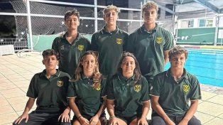 &nbsp;Los siete jugadores de Regatas que competirán en el Sudamericano Sub 16 en Chile representando a la Selección Argentina.