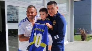 El gesto de Riquelme con el nene fanático de Boca