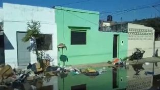 Más de 300 familias permanecen evacuadas en Concordia