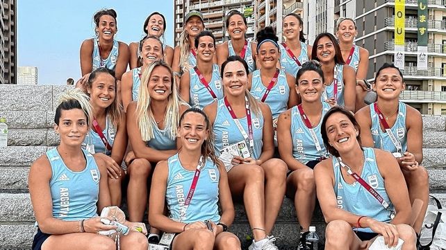 El seleccionado argentino de hockey femenino Las Leonas