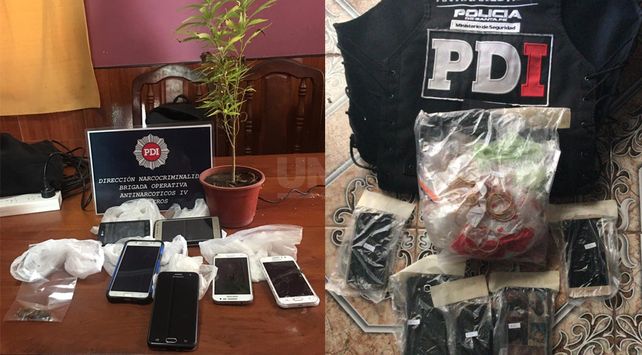 Detuvieron a seis personas por la venta de drogas