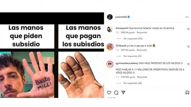 El actor Esteban Lamothe difundió la foto original que utilizaron los troll. Dedíquese a gobernar