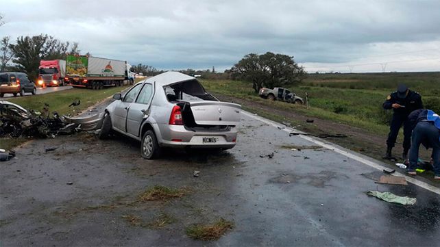 Sigue internado el hijo del matrimonio que murió en un choque frontal en la ruta nacional 12