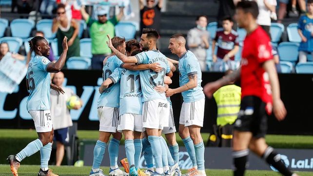 Celta goleó a Alavés por la 35ª fecha de la Liga de España