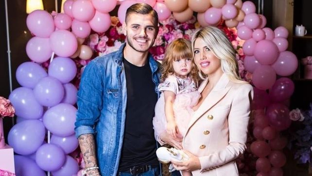 El polémico festejo de cumpleaños de la hija de Wanda Nara y Mauro Icardi: los destrozaron en las redes