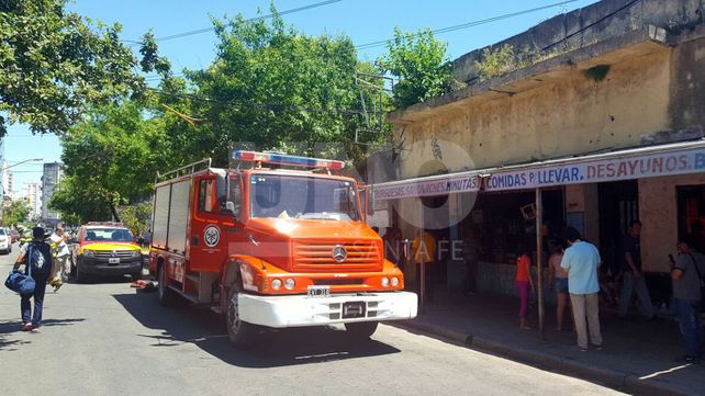Incendio fatal a metros de la terminal de ómnibus