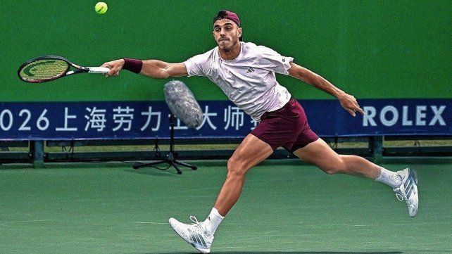 Cerúndolo le ganó a Safiullin y avanzó a la tercera ronda en el Masters de Shanghai