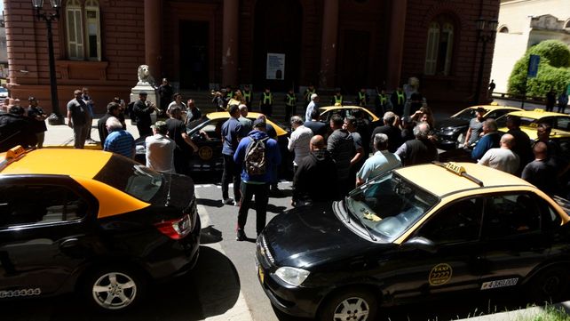 Tras la asamblea de esta mañana de los taxistas y remiseros