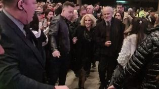 Mirtha Legrand fue al Movistar Arena a ver el recital de Luis Miguel.