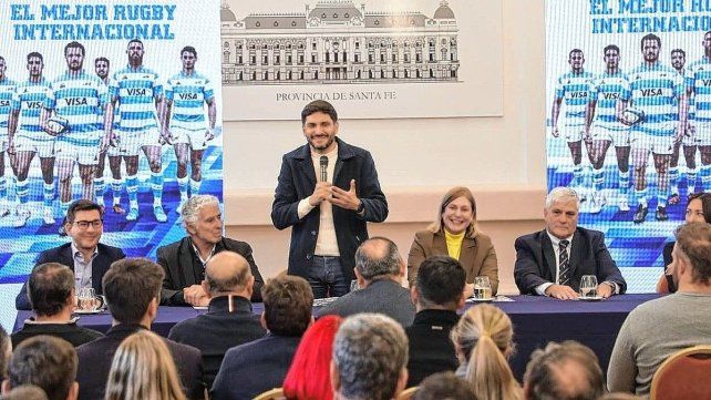 &nbsp;El gobernador Pullaro encabezó la presentación realizada en Casa de Gobierno de Santa Fe.
