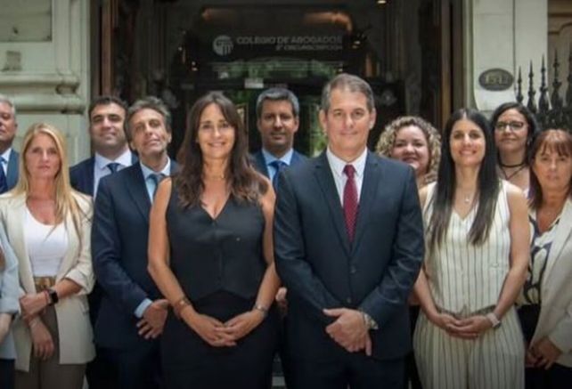 Molina (frente) estará acompañado por Andrea Gabinetti (vicepresidenta)