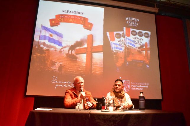 Punta Quebracho también se relata a través de un alfajor: presentaron Héroes de la Patria