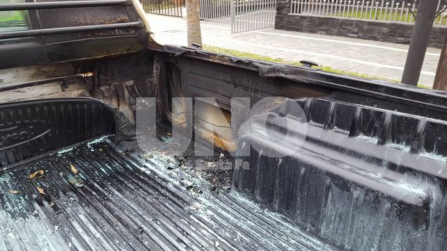 Registran a un quemacoches en acción en barrio Candiotti