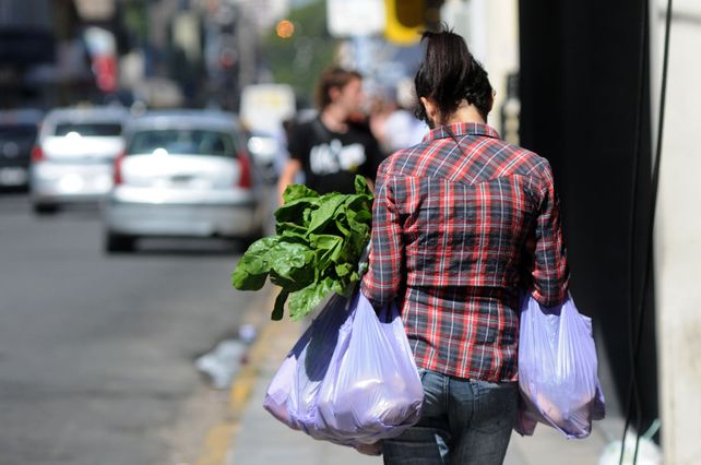 Prohibirán las bolsas plásticas no biodegradables en Paraná