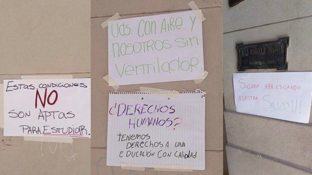 Alumnos indican que el rector infantilizó la protesta espontánea realizada el martes