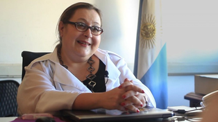 Graciana Peñafort, disertante de la charla, es legisladora de la CABA y fue coautora de la Ley de Servicios de Comunicación Audiovisual.