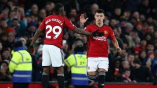 Lisandro Martínez volvió a jugar en el United luego de cuatro meses