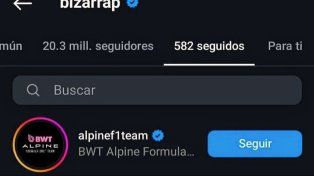 Un gesto de Bizarrap podría ser una pista del futuro de Franco Colapinto para 2025.