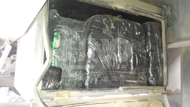 Gendarmería secuestró 189 kilos de hojas de coca en la provincia Santa Fe