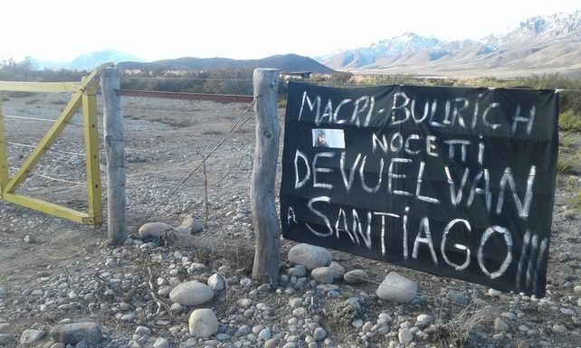 Los allegados al joven acusan a la Gendarmería de haber reprimido a la comunidad mapuche Pu Lof&nbsp;