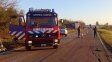 San Salvador: tres heridos tras un choque frontal entre un camión y un auto en la ex Ruta 18