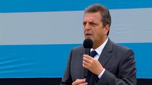 El candidato a presidente de Unión por la Patria, Sergio Massa.&nbsp;