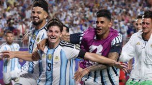 Julián Álvarez: Es especial, pero no deja de ser un partido