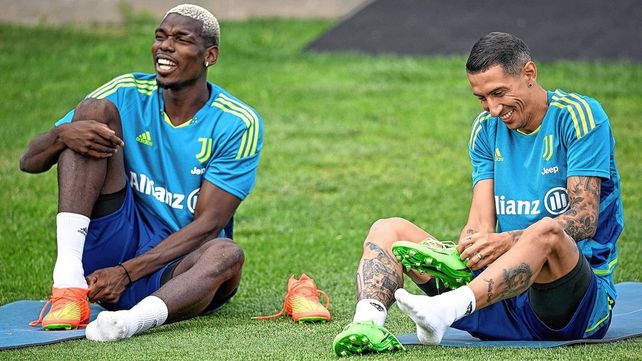 Di María empezó a entrenar con Juventus y dejó su sello con lujos importantes.