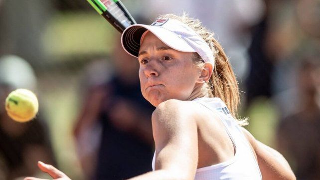 La rosarina Podoroska empezó en el Abierto de Australia con el pie derecho