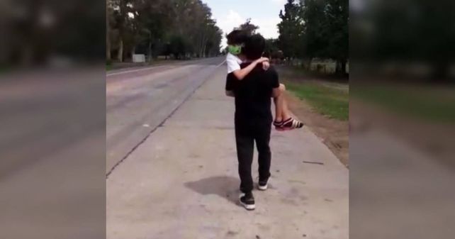 Abigail llegó desde Santiago del Estero para recibir un tratamiento contra el cáncer