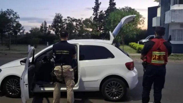 Un can antinarcóticos detectó droga en el baúl de un vehículo en Chajarí