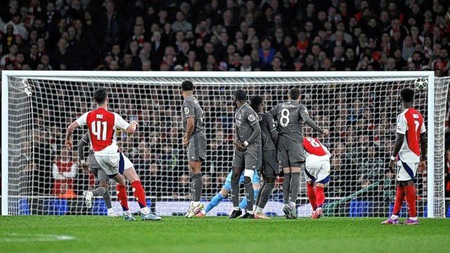 Arsenal le dio una paliza a Real Madrid y lo dejó contra las cuerdas