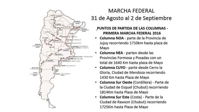 Agmer se sumará a la Marcha Federal que el jueves pasará por Paraná