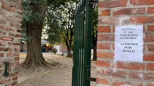 La Escuela Nº 1.341 Esperanza Solidaria, donde falleció el docente, cerró por duelo.