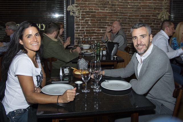 Marina Faga y Nicolás Vélez