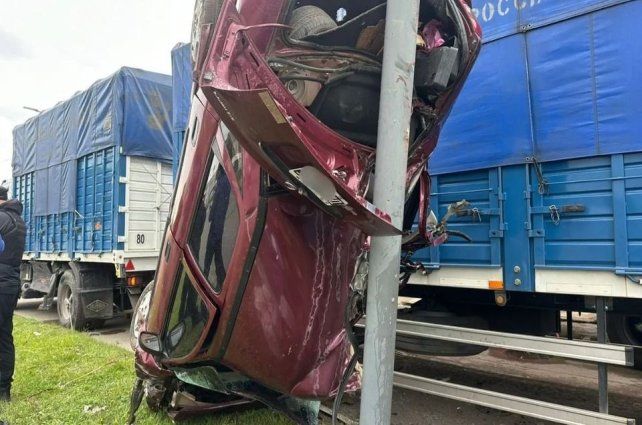 El auto voló: el dramático testimonio del camionero tras un impresionante choque en el norte de la ciudad