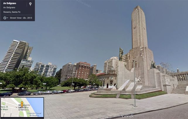 Un clásico de la ciudad que no podía faltar en el recientemente lanzado Street View de Argentina.