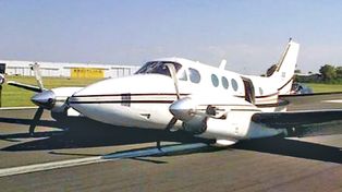 Fatal accidente de un avión argentino en Punta del Este