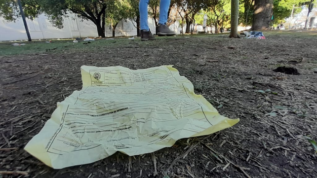 Muchos hinchas cordobeses se deshicieron de las multas que les aplicaron por estacionamiento indebido. 