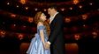 Los rosarinos Nazarena Vidal como Christine Daaé y Manu Ansaldi como el Vizconde Raoul de Chagny en El Fantasma de la Ópera Los rosarinos Nazarena Vidal como Christine Daaé y Manu Ansaldi como el Vizconde Raoul de Chagny en El Fantasma de la Ópera