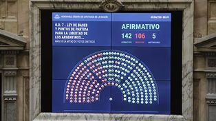 El oficialismo de LLA contó con el apoyo del bloque PRO, Innovación Federal y bloques aliados. Cómo votó HCF y la UCR.