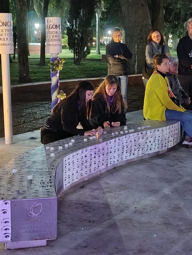 A cinco años del femicidio, San Jorge recordó a Florencia Gómez y reiteró el pedido de justicia