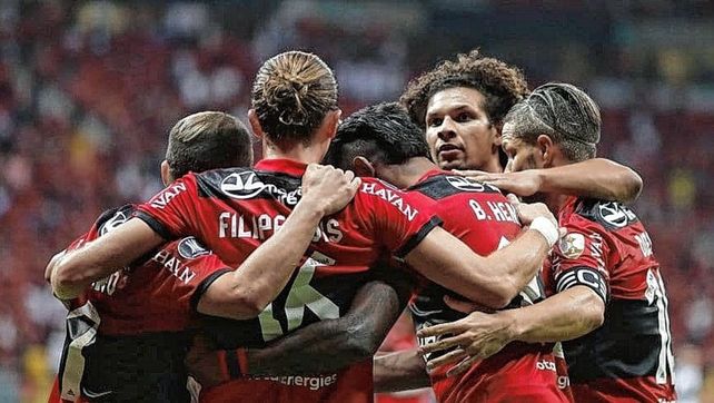 Flamengo goleó a Olimpia 5-1 y se metió en semifinales de la Copa Libertadores.