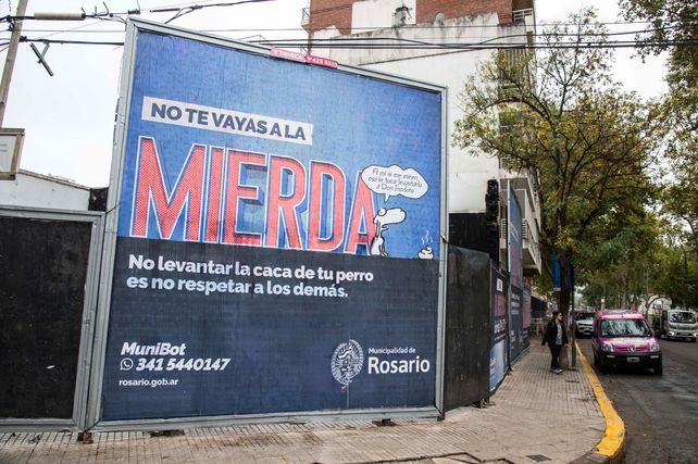 Borgonovo, con malas palabras y buenas ideas para una ciudad más limpia