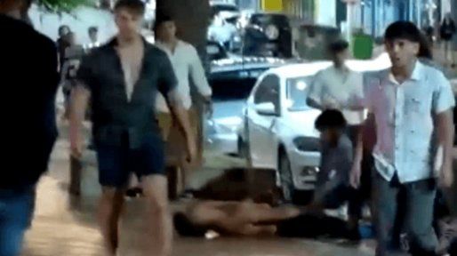 Especialistas en análisis facial identificaron a siete de los rugbiers pegándole a Fernando en el piso
